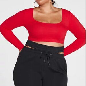 #6❤️ Brand new GEMMA LONG SLEEVE CROP TOP